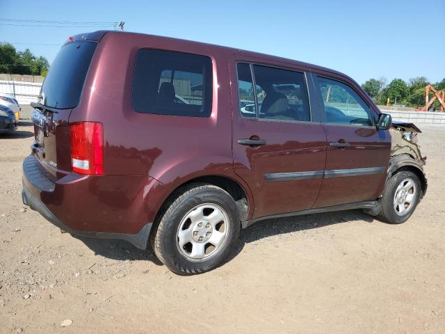 Photo 3 from auction – 2013 HONDA PILOT LX with VIN 5FNYF4H28DB076474