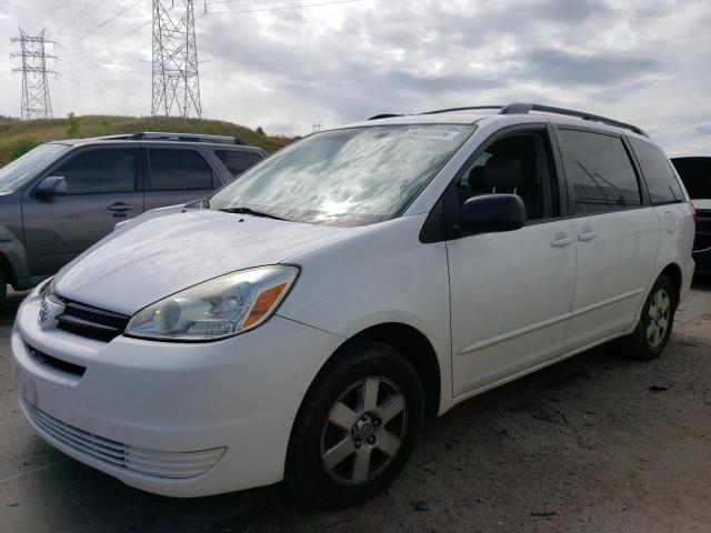 TOYOTA SIENNA CE 2004 with VIN 5TDZA23C44S106430 - Photo from auction