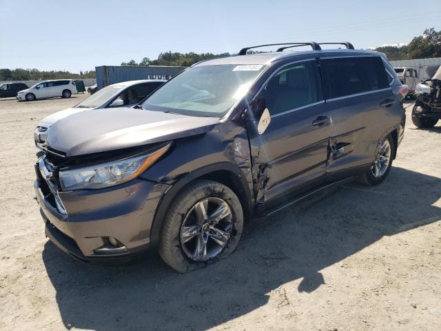 TOYOTA HIGHLANDER 2016 with VIN 5TDDKRFH7GS267866 - Photo from auction