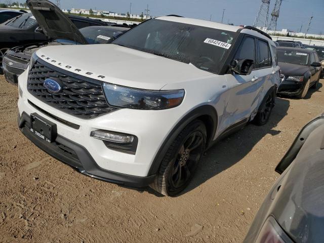 FORD EXPLORER S 2023 with VIN 1FMSK8KH3PGB83086 - Photo from auction