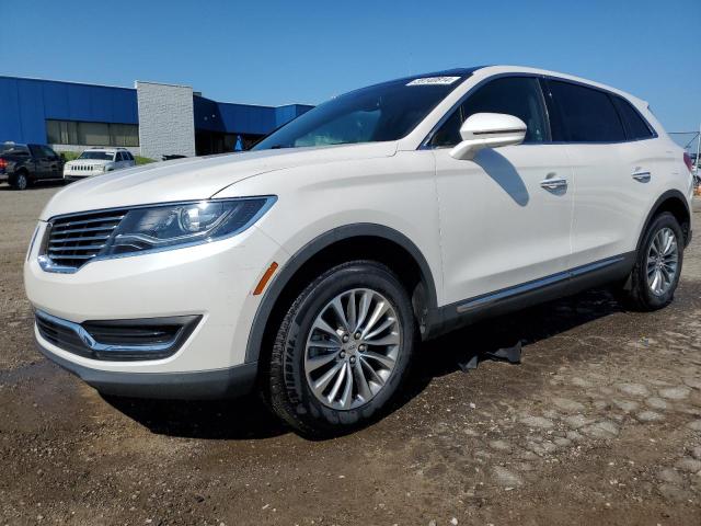 LINCOLN MKX SELECT 2017 with VIN 2LMPJ8KR0HBL16465 - Photo from auction
