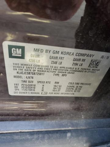 Photo 14 from auction – 2016 BUICK ENCORE with VIN KL4CJCSB7GB725811
