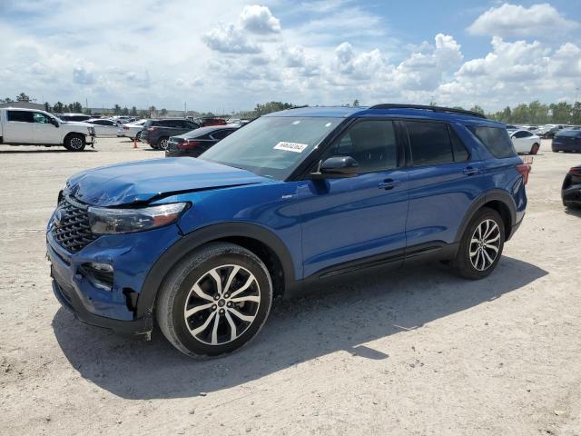 FORD EXPLORER S 2022 with VIN 1FMSK7KH5NGA86253 - Photo from auction