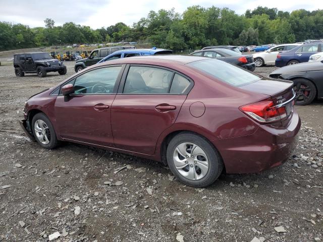 Photo 2 from auction – 2014 HONDA CIVIC LX with VIN 19XFB2F57EE200486