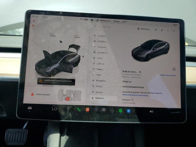 Photo 9 from auction – 2022 TESLA MODEL 3 with VIN 5YJ3E1EB6NF165929