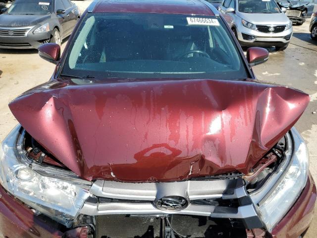 Photo 12 from auction – 2018 TOYOTA HIGHLANDER with VIN 5TDJZRFH9JS499133