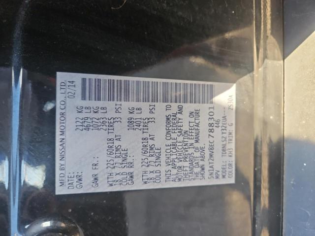 Photo 10 from auction – 2014 NISSAN ROGUE S with VIN 5N1AT2MV8EC788301
