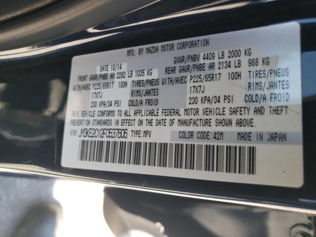 Photo 14 from auction – 2015 MAZDA CX-5 TOURI with VIN JM3KE2CY2F0537606