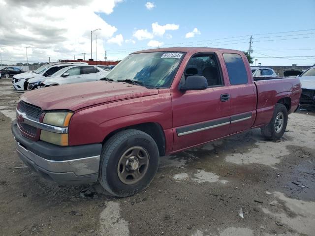 CHEVROLET SILVERADO 2004 with VIN 2GCEC19V941210589 - Photo from auction