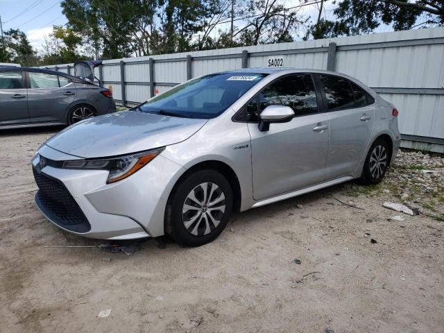 TOYOTA COROLLA LE 2020 with VIN JTDEBRBE4LJ027567 - Photo from auction