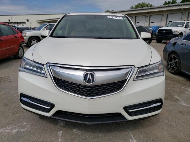 Photo 5 from auction – 2016 ACURA MDX with VIN 5FRYD4H27GB039375