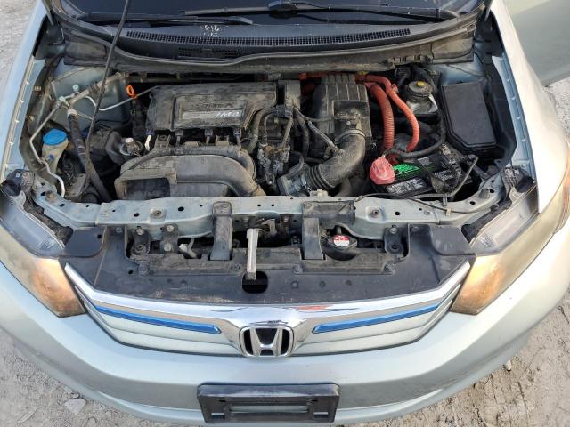 Photo 11 from auction – 2012 HONDA CIVIC HYBR with VIN JHMFB4F32CS011103
