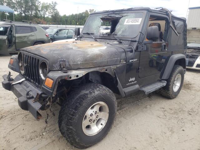 JEEP WRANGLER / 2003 with VIN 1J4FA49S23P372433 - Photo from auction