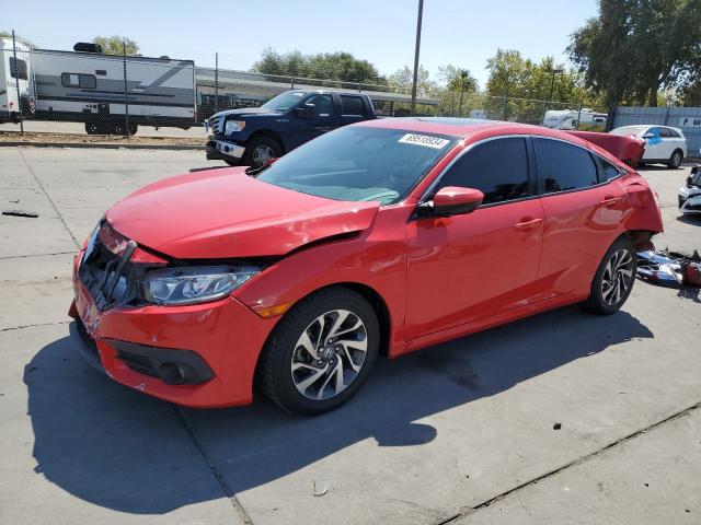HONDA CIVIC EX 2016 مع رقم تعريف المركبة 2HGFC2F71GH547349 - صورة من المزاد