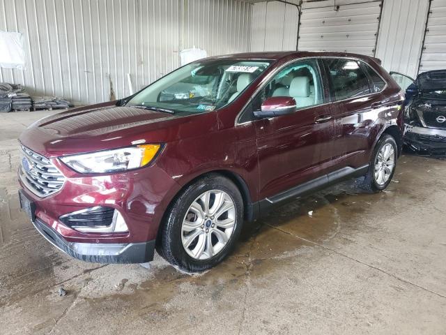 FORD EDGE TITAN 2021 with VIN 2FMPK4K93MBA20934 - Photo from auction