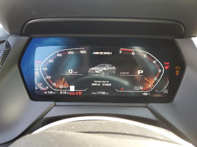 Photo 9 from auction – 2023 BMW M235XI with VIN WBA13AL0XP7M53327