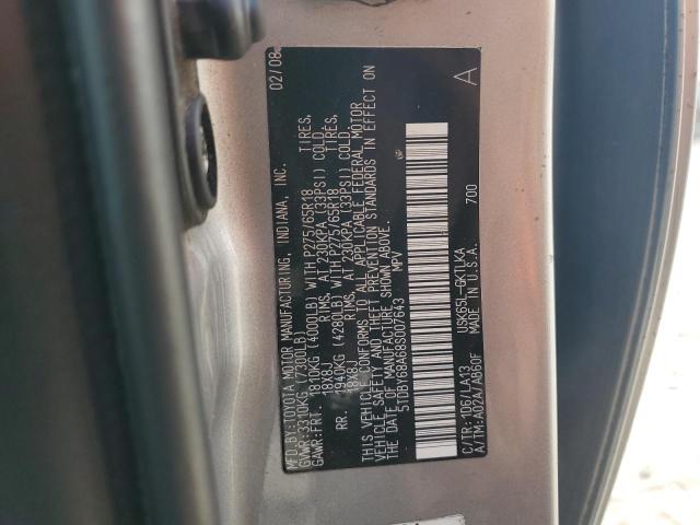Photo 14 from auction – 2008 TOYOTA SEQUOIA LI with VIN 5TDBY68A68S007643