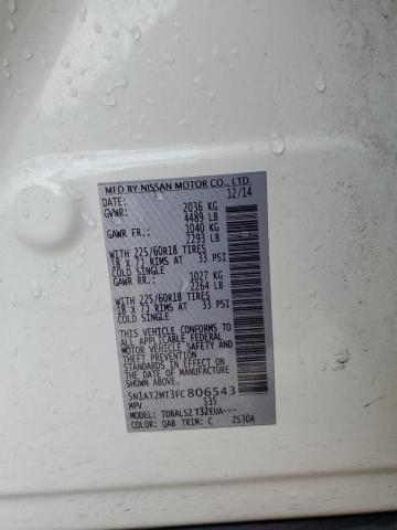 Photo 14 from auction – 2015 NISSAN ROGUE S with VIN 5N1AT2MT3FC806543