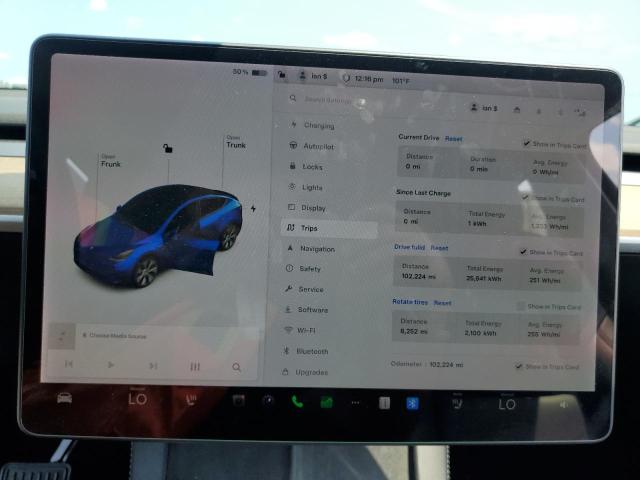 Photo 9 from auction – 2021 TESLA MODEL Y with VIN 5YJYGDEE1MF174810