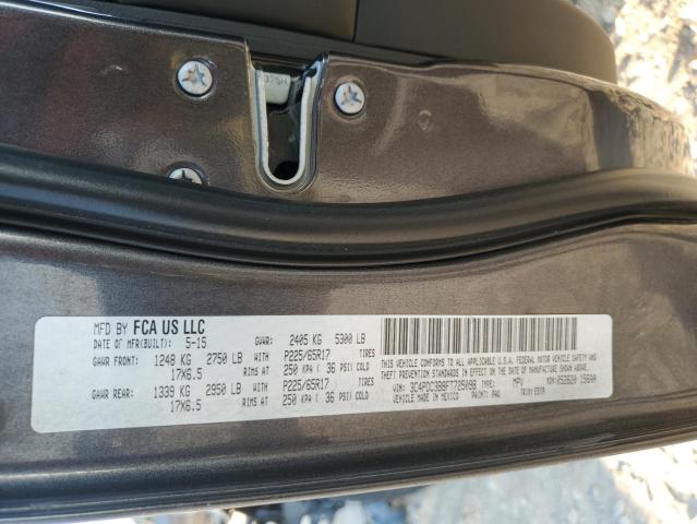 Photo 14 from auction – 2015 DODGE JOURNEY SX with VIN 3C4PDCBB8FT725098