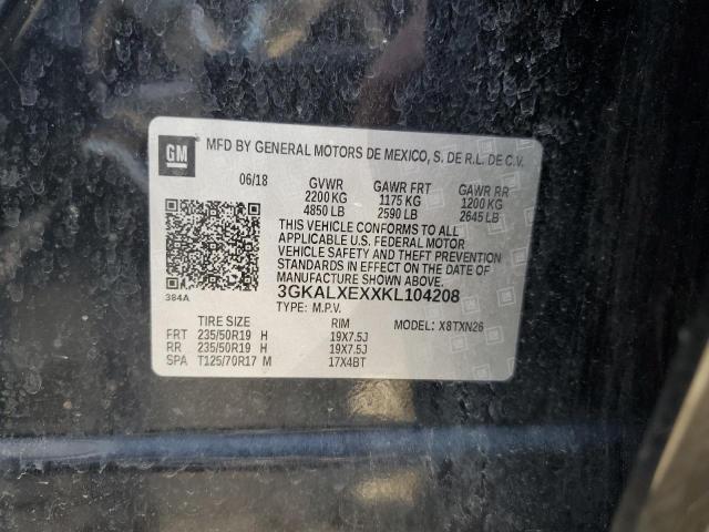 Photo 14 from auction – 2019 GMC TERRAIN DE with VIN 3GKALXEXXKL104208