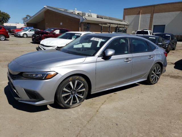 HONDA CIVIC EX 2022 with VIN 2HGFE1F71NH319238 - Photo from auction