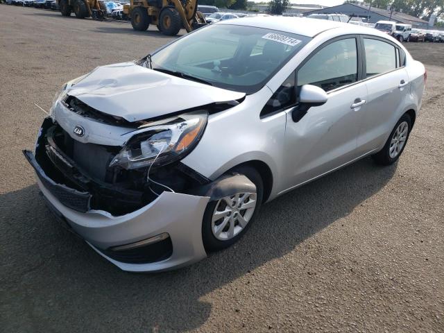 KIA RIO LX 2016 with VIN KNADM4A33G6696265 - Photo from auction