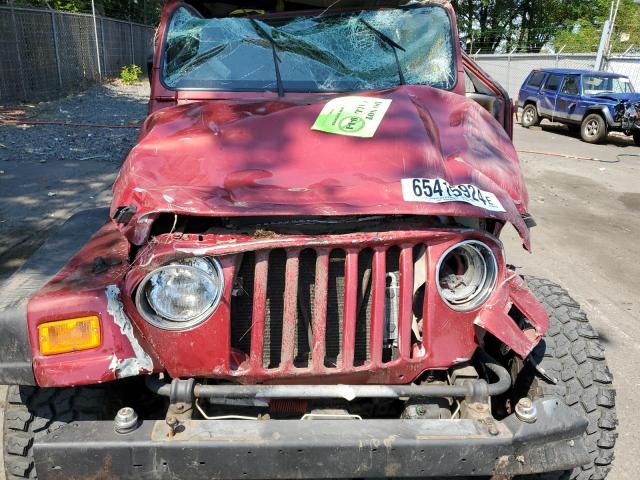 Photo 11 from auction – 1998 JEEP WRANGLER / with VIN 1J4FY19S5WP785042