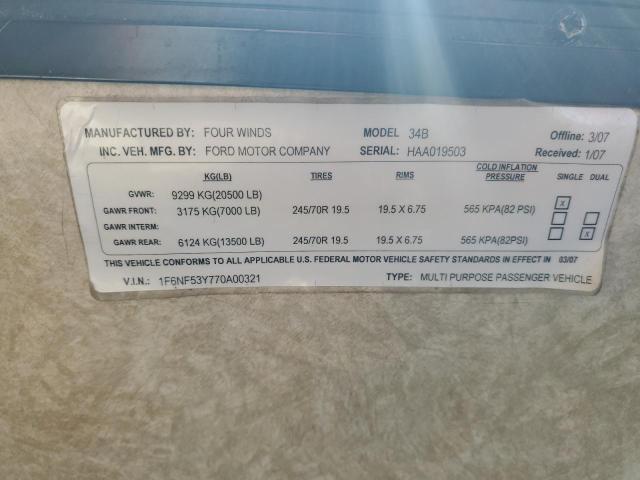Photo 10 from auction – 2007 FORD F550 SUPER with VIN 1F6NF53Y770A00321