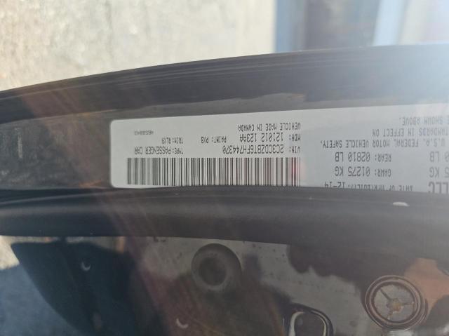 Photo 10 from auction – 2015 DODGE CHALLENGER with VIN 2C3CDZBT6FH744370