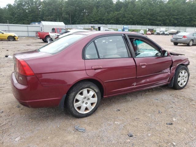 Photo 3 from auction – 2002 HONDA CIVIC EX with VIN 2HGES25892H574039