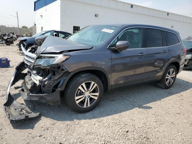 HONDA PILOT EXLN 2017 with VIN 5FNYF6H70HB033812 - Photo from auction