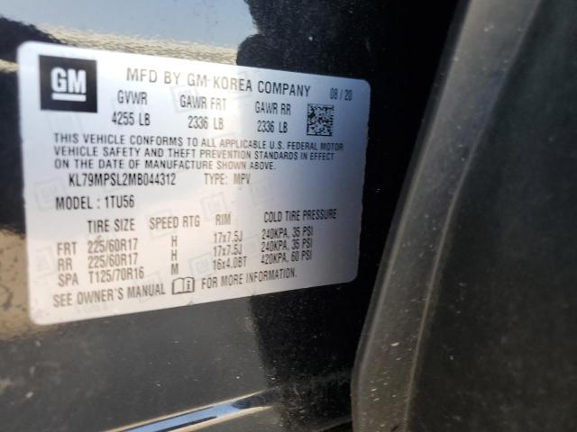 Photo 14 from auction – 2021 CHEVROLET TRAILBLAZE with VIN KL79MPSL2MB044312