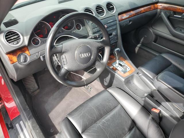Photo 8 from auction – 2004 AUDI A4 3.0 CAB with VIN WAUAT48H04K002500