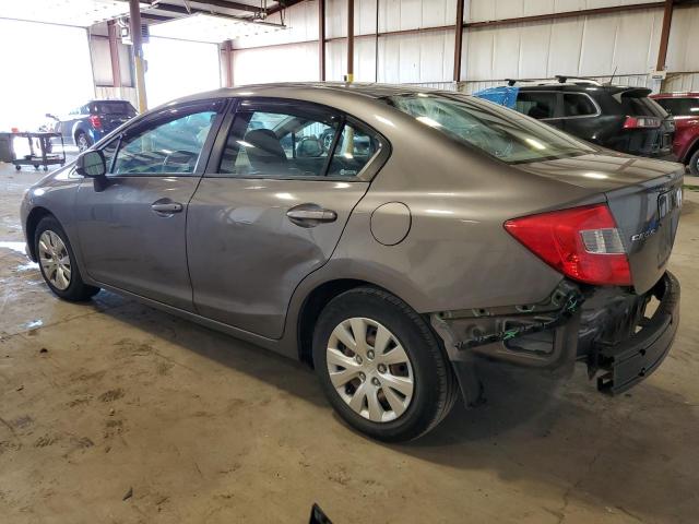 Photo 2 from auction – 2012 HONDA CIVIC LX with VIN 19XFB2F55CE386123