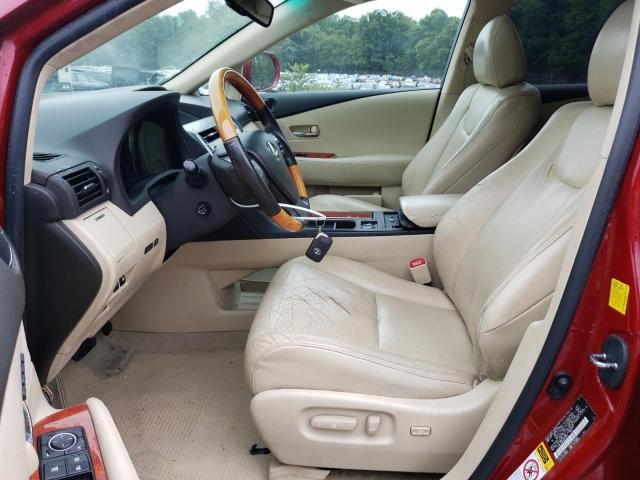 Photo 7 from auction – 2010 LEXUS RX 350 with VIN 2T2BK1BAXAC079551