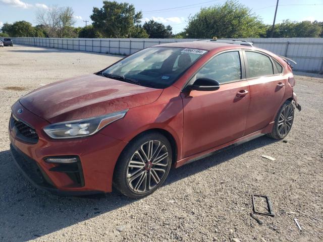 KIA FORTE GT 2020 with VIN 3KPF44AC4LE237472 - Photo from auction