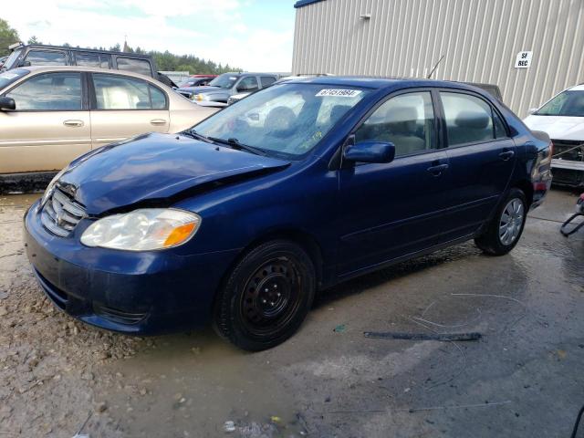 TOYOTA COROLLA CE 2003 with VIN JTDBR32E432012704 - Photo from auction