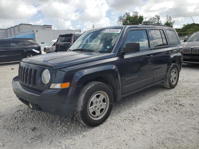 JEEP PATRIOT SP 2016 with VIN 1C4NJPBB0GD537321 - Photo from auction