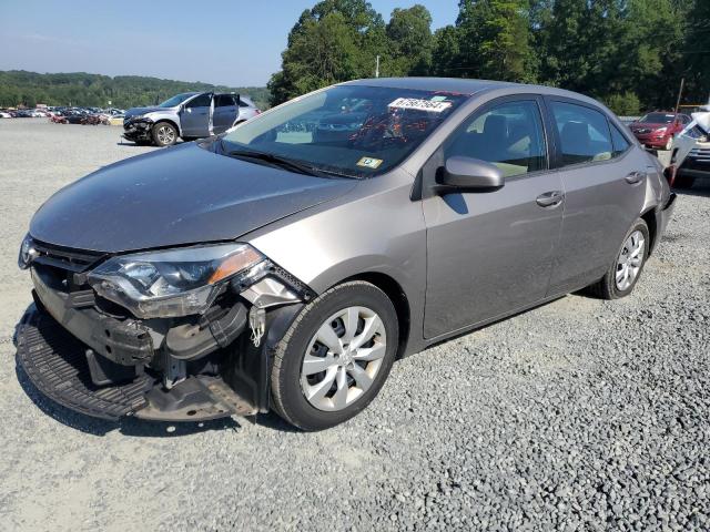 TOYOTA COROLLA L 2015 with VIN 2T1BURHE2FC338192 - Photo from auction