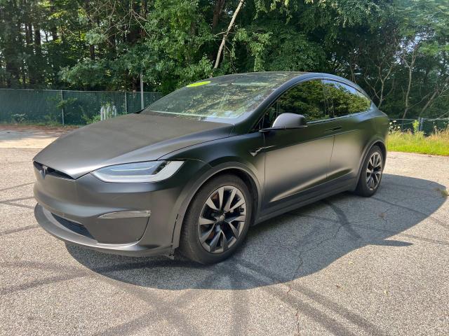 Photo 2 from auction – 2022 TESLA MODEL X with VIN 7SAXCBE6XNF339925