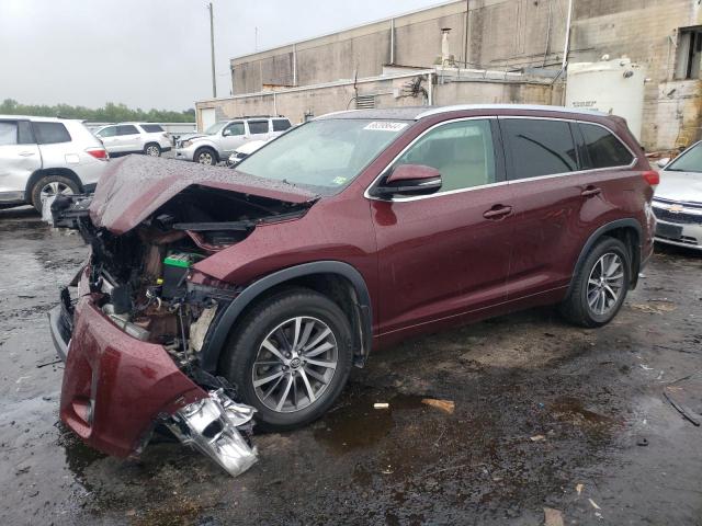 TOYOTA HIGHLANDER 2017 with VIN 5TDJZRFH1HS403246 - Photo from auction