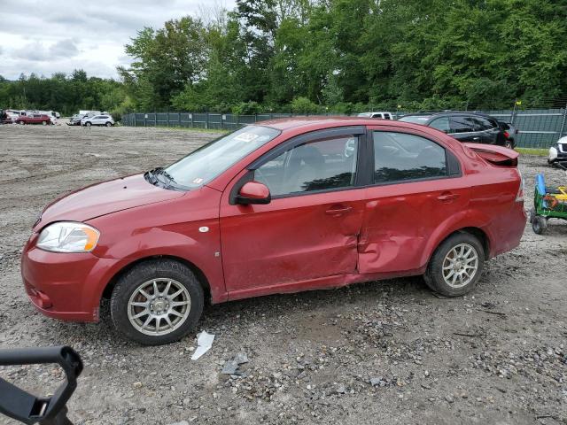 CHEVROLET AVEO BASE 2007 with VIN KL1TD56647B059844 - Photo from auction