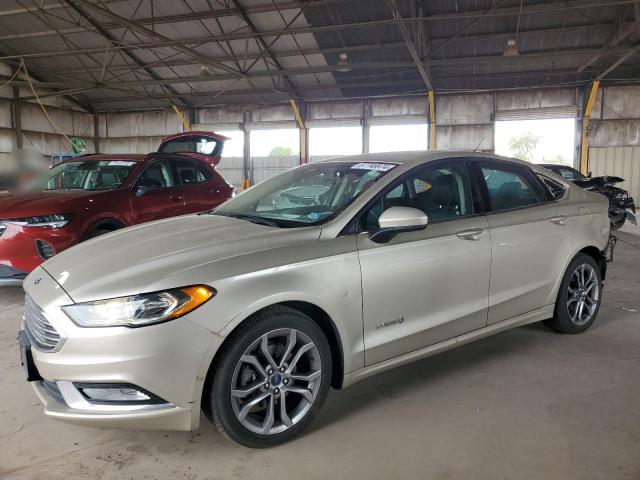 FORD FUSION SE 2017 with VIN 3FA6P0LU9HR316177 - Photo from auction
