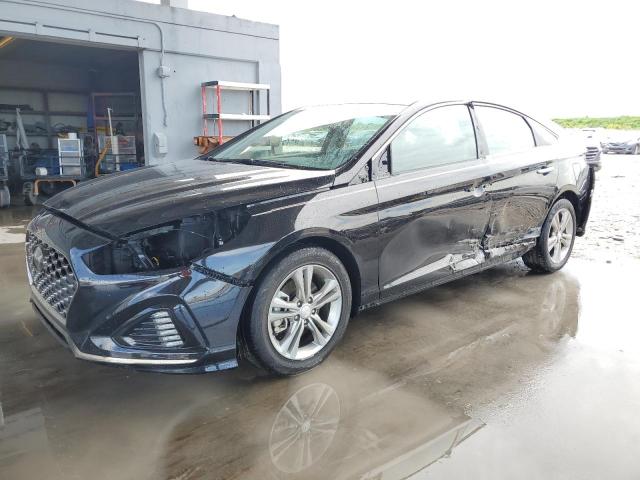 HYUNDAI SONATA LIM 2019 with VIN 5NPE34AFXKH736571 - Photo from auction