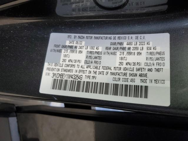 Photo 14 from auction – 2022 MAZDA CX-30 PREM with VIN 3MVDMBEY1NM432549
