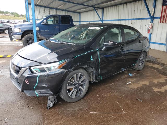 NISSAN VERSA SV 2021 with VIN 3N1CN8EV6ML834352 - Photo from auction