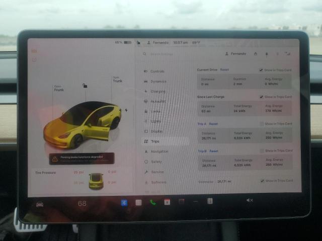 Photo 9 from auction – 2023 TESLA MODEL 3 with VIN 5YJ3E1EA7PF600533