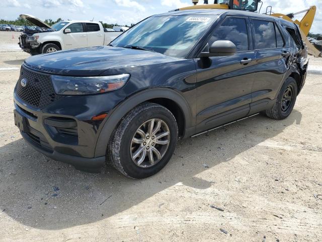 FORD EXPLORER P 2021 with VIN 1FM5K8AC2MNA14753 - Photo from auction