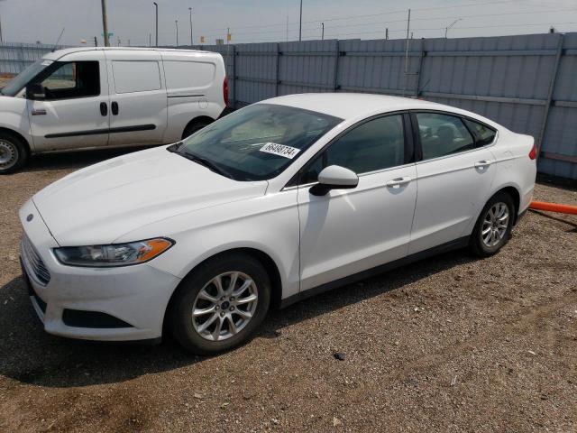 FORD FUSION S 2015 with VIN 3FA6P0G72FR282522 - Photo from auction